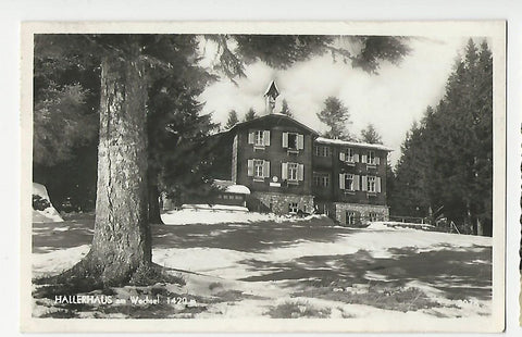 AK Hallerhaus am Wechsel.