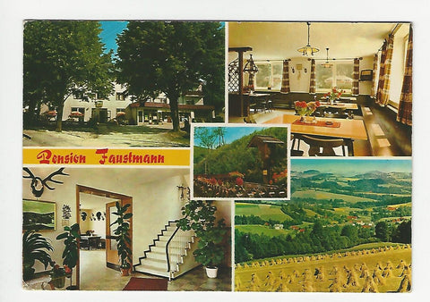 AK Tauchen. Kaufhaus Pension F.A. Faustmann.