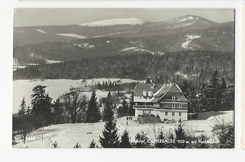 AK Berghotel Ocherbauer mit Hochwechsel. Tauchen.