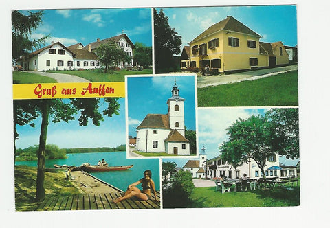 AK Gruß aus Auffen,. Sebersdorf.