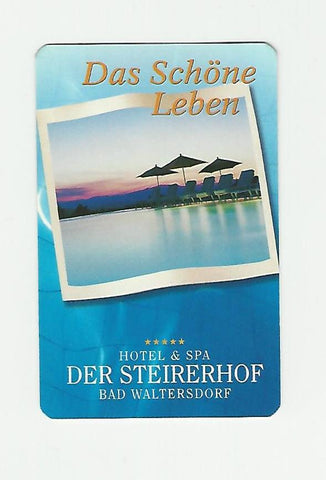 Visitenkarte Bad Waltersdorf. Hotel & Spa Der Steirerhof.