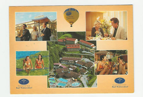 AK Bad Waltersdorf. Quellenhotel.