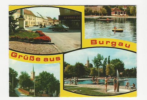 AK Grüße aus Burgau.