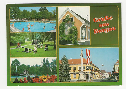 AK Grüße aus Burgau. (1985)