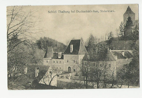 AK Schloß Thalberg bei Dechantskirchen.