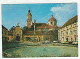 AK Pöllau. Hauptplatz mit Pfarrkirche.