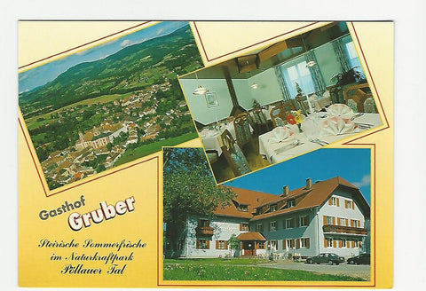 AK Pöllau, Saifenboden 74. Gasthof Gruber.