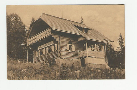 AK Kernstockhütte am Masenberg. Besitzer Adolf Mannich.
