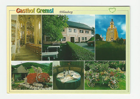 AK Pöllauberg 4. Gasthof Elfriede Gremsl.