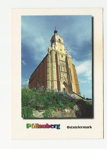 AK Pöllauberg. Gotische Wallfahrtskirche.