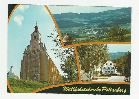 AK Pöllauberg. Gotische Wallfahrtskirche.