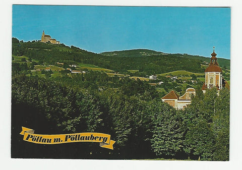 AK Pöllau mit Pöllauberg.
