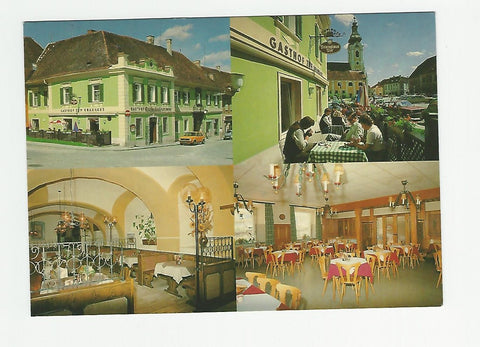 AK Hartberg. Gasthof zum Brauhaus. W. Und K. Großschedl.