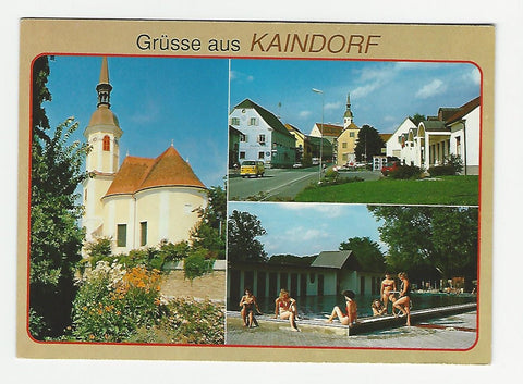 AK Grüsse aus Kaindorf.