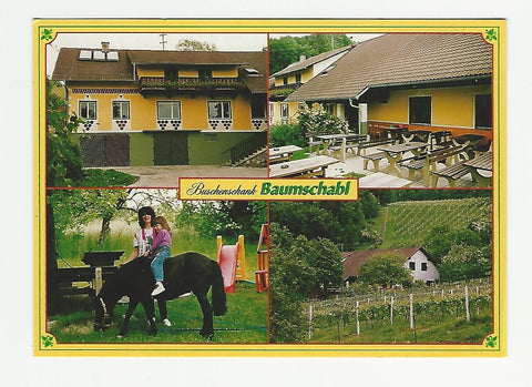 AK Kaindorf. Vockenberg 14. Buschenschank Baumschabl.