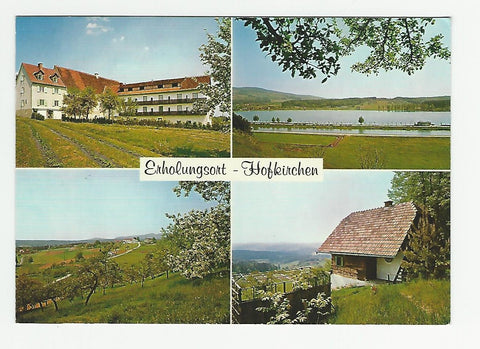 AK Erholungsort - Hofkirchen. Gasthof Lindenhof. Inh. Fam. Thaller. Hofkirchen 51.