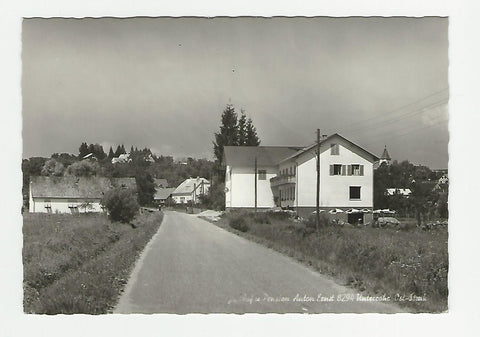 AK Unterrohr. Gasthof Pension Anton Ernst.