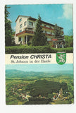 AK St. Johann in der Haide. Pension Christa.