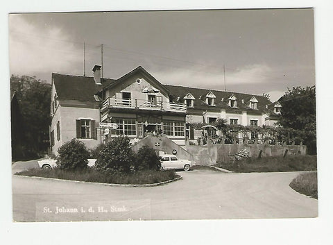AK St. Johann in der Haide. Restaurant Gasthof Konrad.