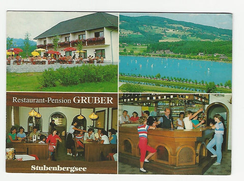 AK Stubenbergsee. Buchberg 76. Seerestaurant Gruber. (1989)