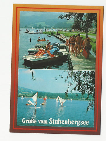 AK Grüße vom Stubenbergsee. (1987)