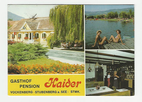 AK Stubenberg am See. Gasthof Pension Haider. Vockenberg 50.