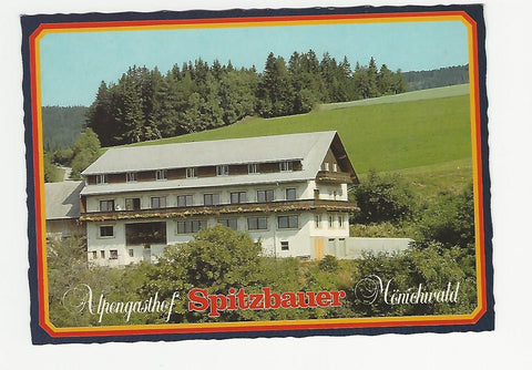 AK Mönichwald. Gasthof Pension Spitzbauer. Inh. Fam. Gaugl.