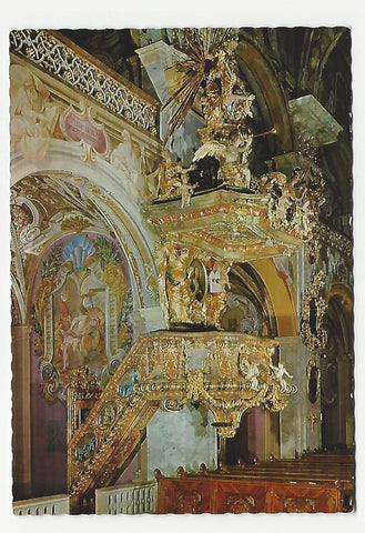 AK Chorherrenstift Vorau. Stiftspfarrkirche - Kanzel.