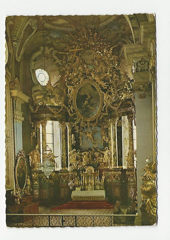 AK Chorherrenstift Vorau. Kirche, Hochaltar.