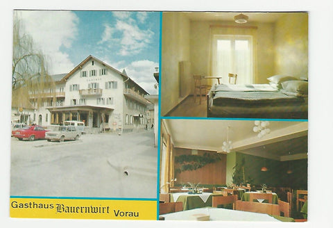 AK Vorau. Gasthof Pension Zum Bauernwirt Inh. Patritz u. Maria Schützenhöfer.