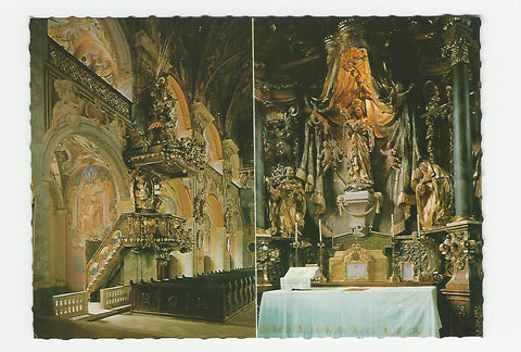 AK Stift Vorau. Kircheninneres.