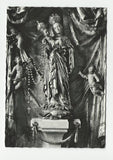 AK Vorau. Gotische Madonna in der Stiftskirche (1964)
