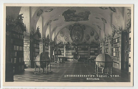 AK Chorherrenstift Vorau. Bibliothek.