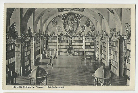 AK Stifts-Bibliothek in Vorau. (1926)
