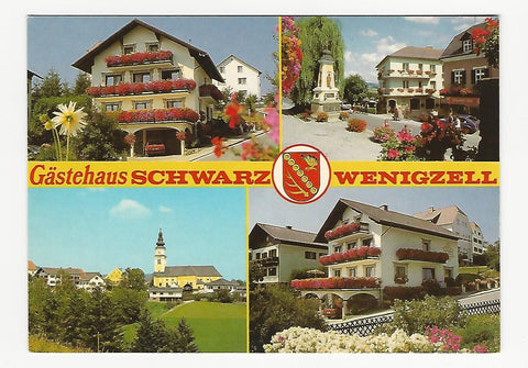 AK Wenigzell 83. Gästehaus Schwarz. Erhard u. Rosa Schwarz.