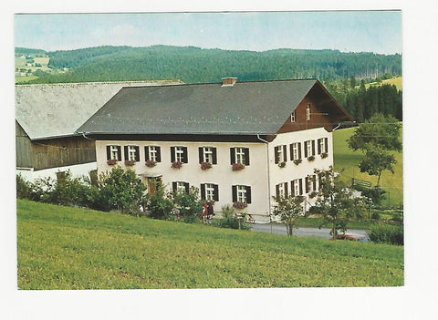AK Wenigzell, Sommersgut 6. Urlaub am Bauernhof. Familie Kerschenbauer.