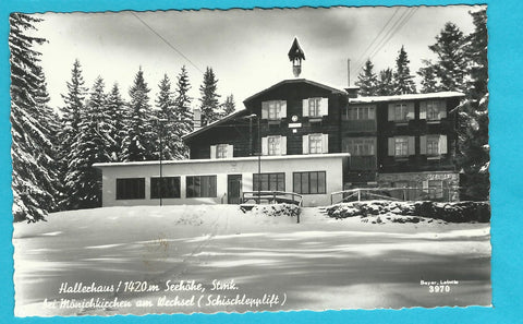 AK Hallerhaus bei Mönichkirchen am Wechsel.