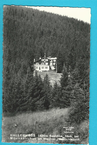 AK Hallerhaus bei Mönichkirchen am Wechsel.