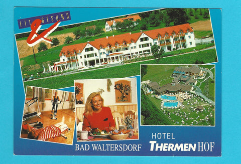 AK Bad Waltersdorf. Hotel Thermenhof.