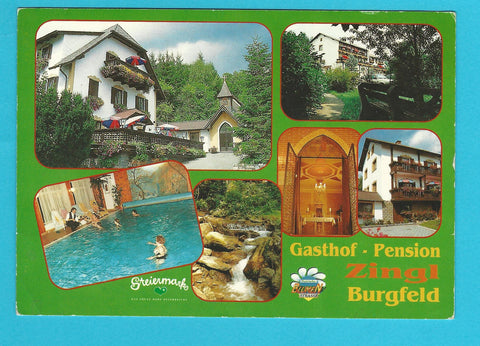 AK Dechantskirchen. Gasthof Pension Zingl. Burgfeld 13.