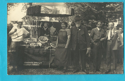 Foto Fahnenweihe und 30jähriges Jubiläum des Musikvereines Pöllau 1925(Personen auf Rückseite zum Teil mit Namen genannt)