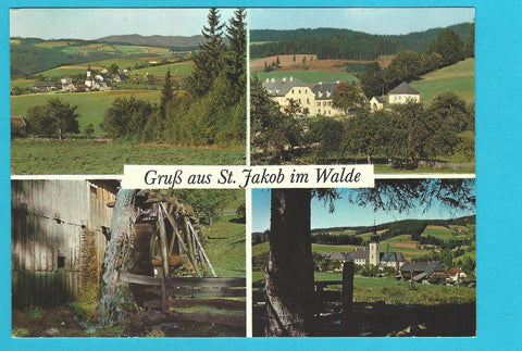AK Gruß aus St. Jakob im Walde.