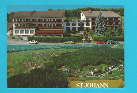 AK St. Johann in der Haide. Waldhotel Konrad.