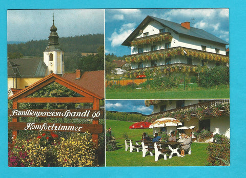 AK St. Lorenzen am Wechsel 96. Familienpension Spandl.