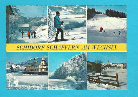 AK Schidorf Schäffern am Wechsel.
