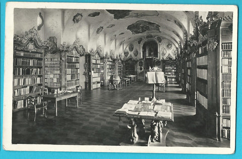 AK Stift Vorau. Bibliothek.