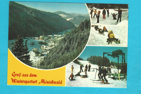 AK Gruß aus dem Wintersportort Mönichwald.