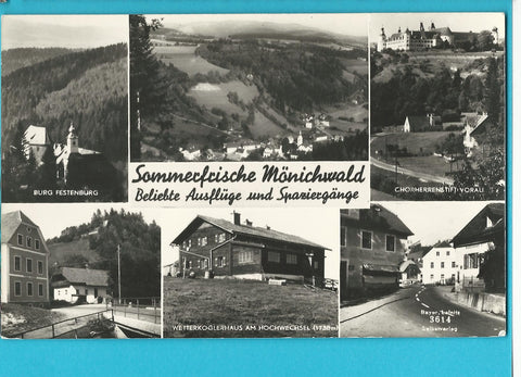 AK Mönichwald. beliebte Ausflugsziele und Spaziergänge.