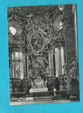 AK Stift Vorau. Kircheninneres.