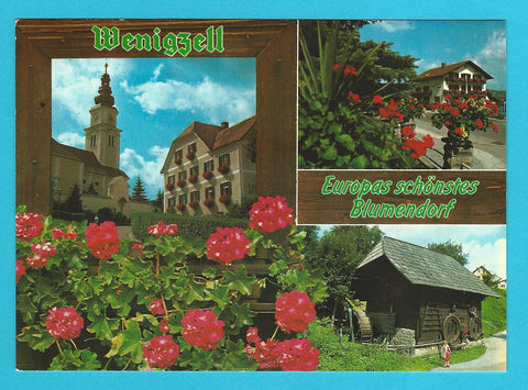 AK Wenigzell. Europas schönstes Blumendorf.